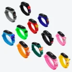 Reloj LED con Correa de Silicón