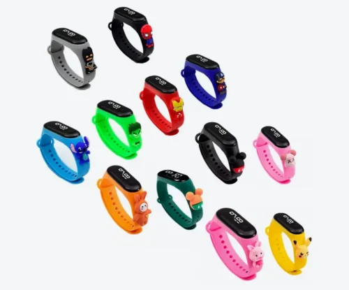 Reloj LED con Correa de Silicón