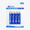Paquete de 4 pilas AAA Alcalinas - Marca 1Hora