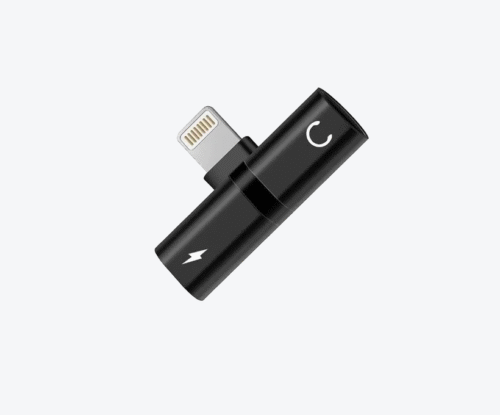 Adaptador Lightning para Carga y Audio