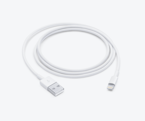 Cable USB-A a Lightning de 1 metro