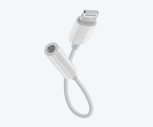 Adaptador Lightning a Jack 3.5