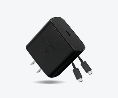 Cargador de 25W con cable tipo USB-C