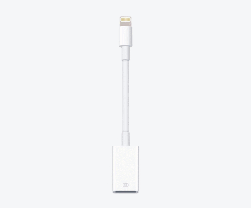Adaptador de OTG Lightning a USB