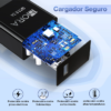 Cargador de 18W con cable tipo USB-C
