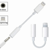 Adaptador Lightning a Jack 3.5