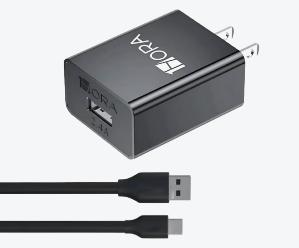 Cargador de 12W con cable USB-C