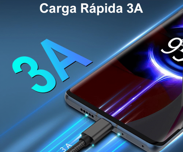 Cable USB-C en ambos extremos