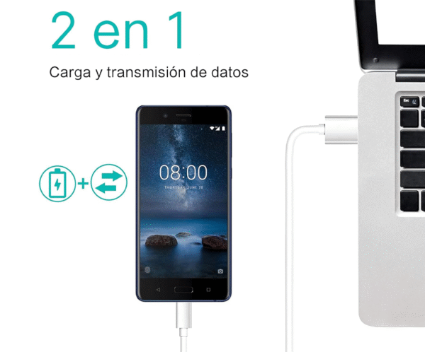 Cable micro USB V8