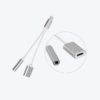 Adaptador Lightning de Cable a Carga y Jack 3.5