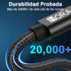 Cable USB-C en ambos extremos