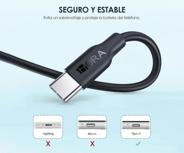 Cable USB-C 2.1A