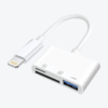 Adaptador de OTG Lightning a SD, Micro SD y USB
